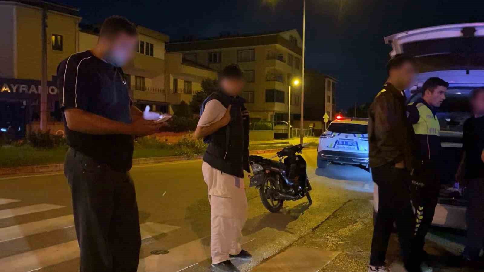 Gece motosikletle tur atmak 90 bin liraya mal oldu