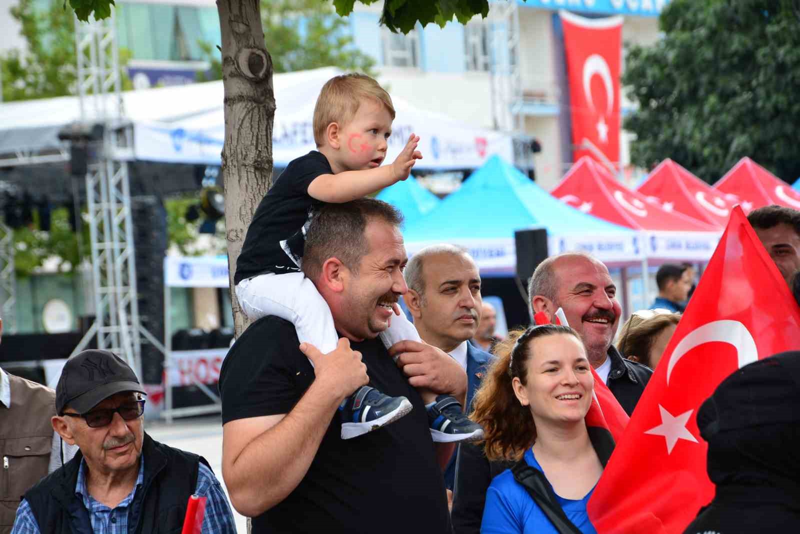 Çorum’da 30 Ağustos Zafer Bayramı coşkuyla kutlandı