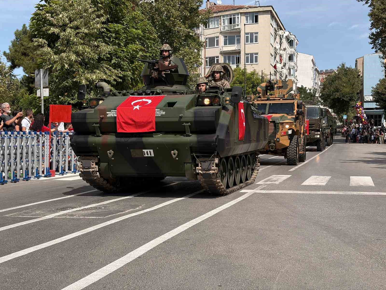 Kırklareli’nde 30 Ağustos Zafer Bayramı’nın 104. yıl dönümü coşkuyla kutlandı