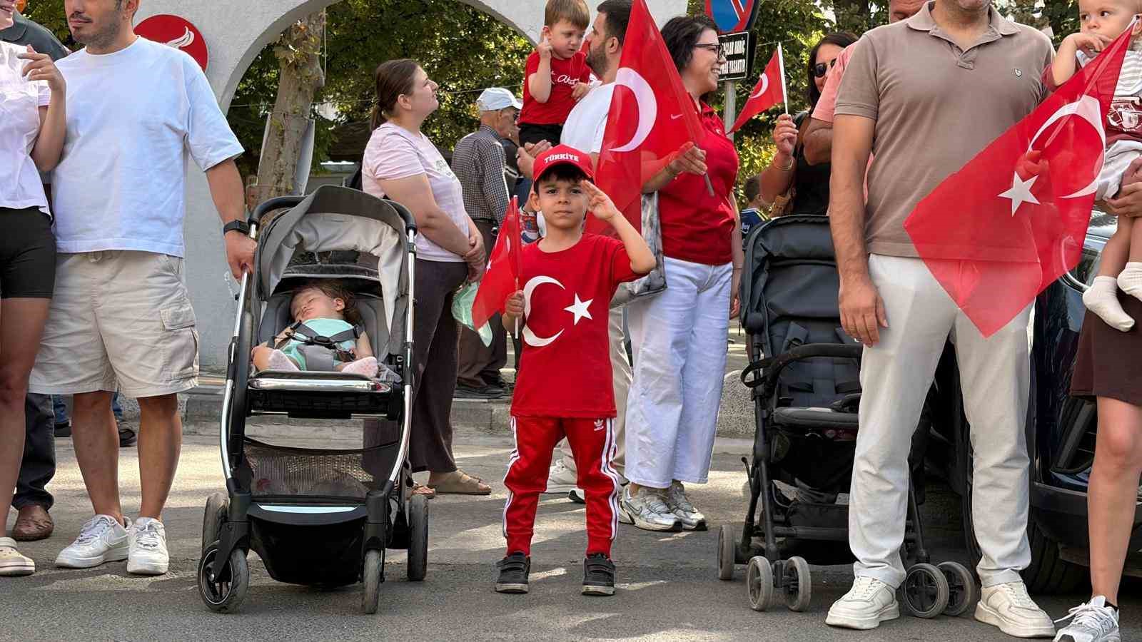 Kırklareli’nde 30 Ağustos Zafer Bayramı’nın 104. yıl dönümü coşkuyla kutlandı