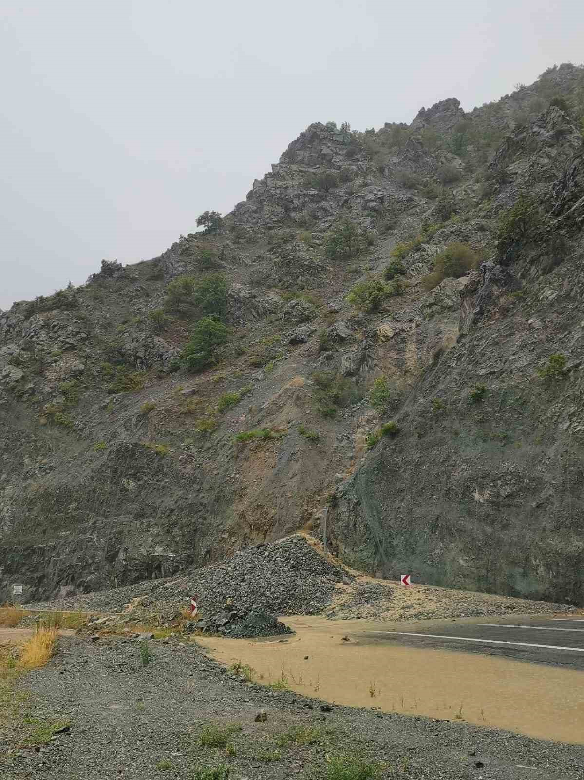 Artvin’de sağanak heyelan ve sele neden oldu