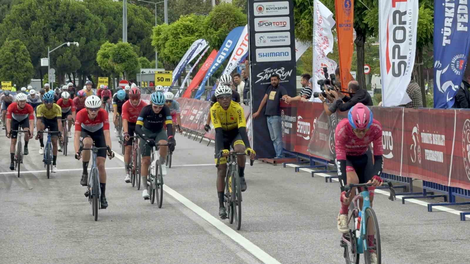 Tour of Samsun 2026 Bisiklet Yarışları’nda Ramazan Yılmaz birinci oldu