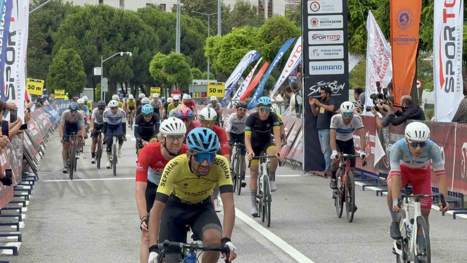 Tour of Samsun 2026 Bisiklet Yarışları’nda Ramazan Yılmaz birinci oldu