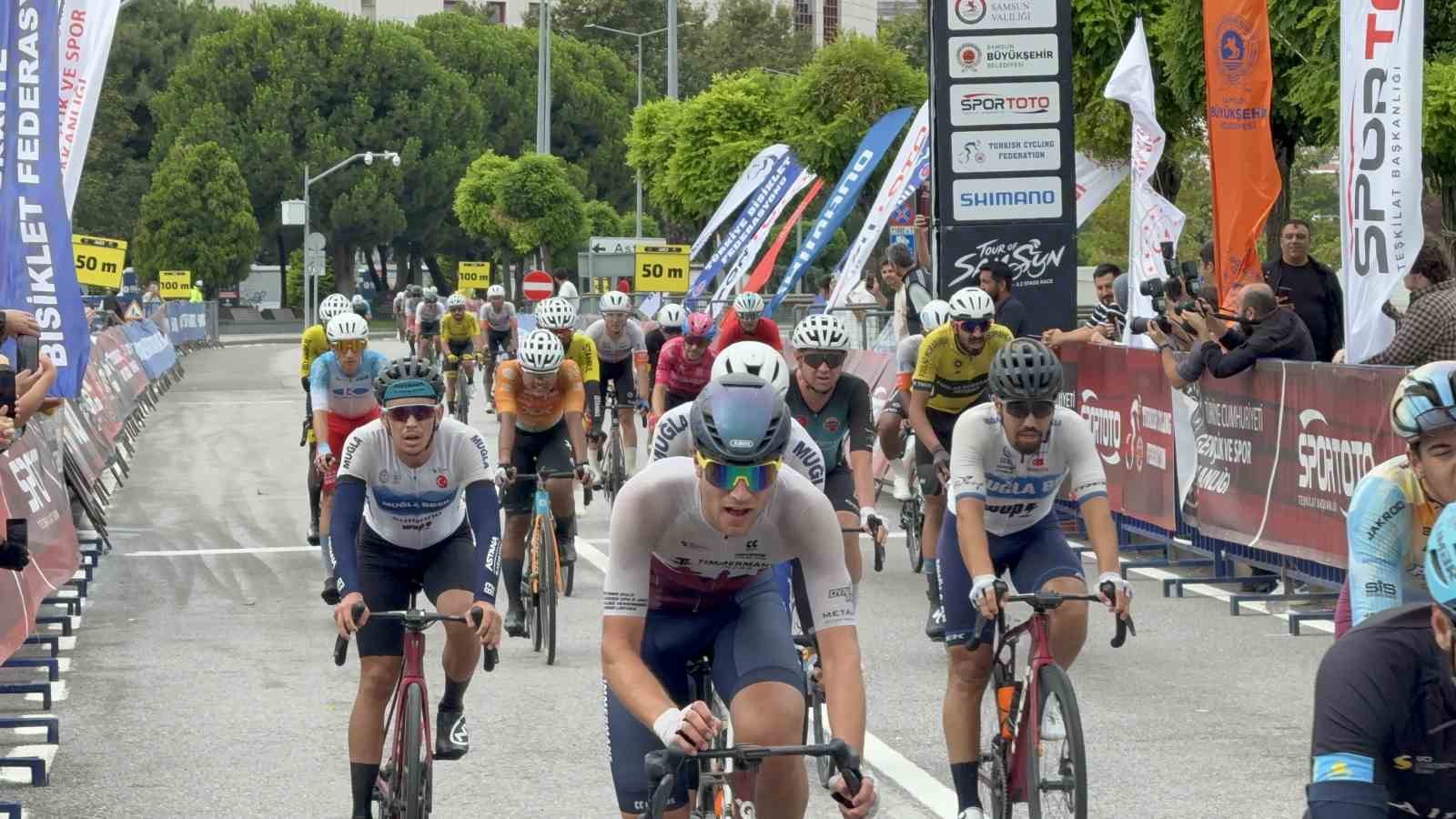 Tour of Samsun 2026 Bisiklet Yarışları’nda Ramazan Yılmaz birinci oldu