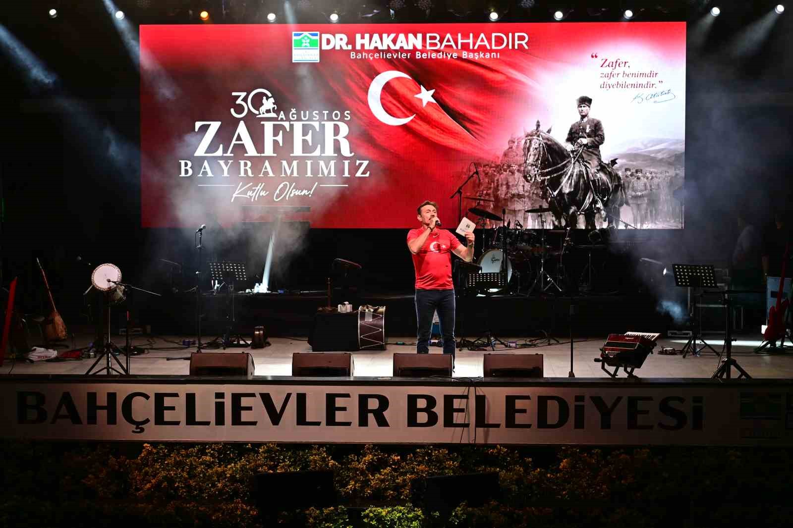 Bahçelievler’de 30 Ağustos Zafer Bayramı coşkuyla kutlandı