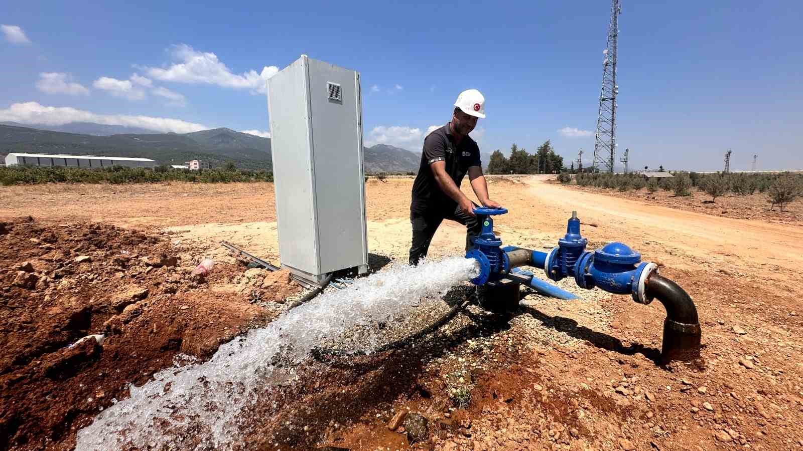 Hatay’da yaşayan 5 ve üzeri nüfusa sahip aileler suyu indirimli kullanıyor