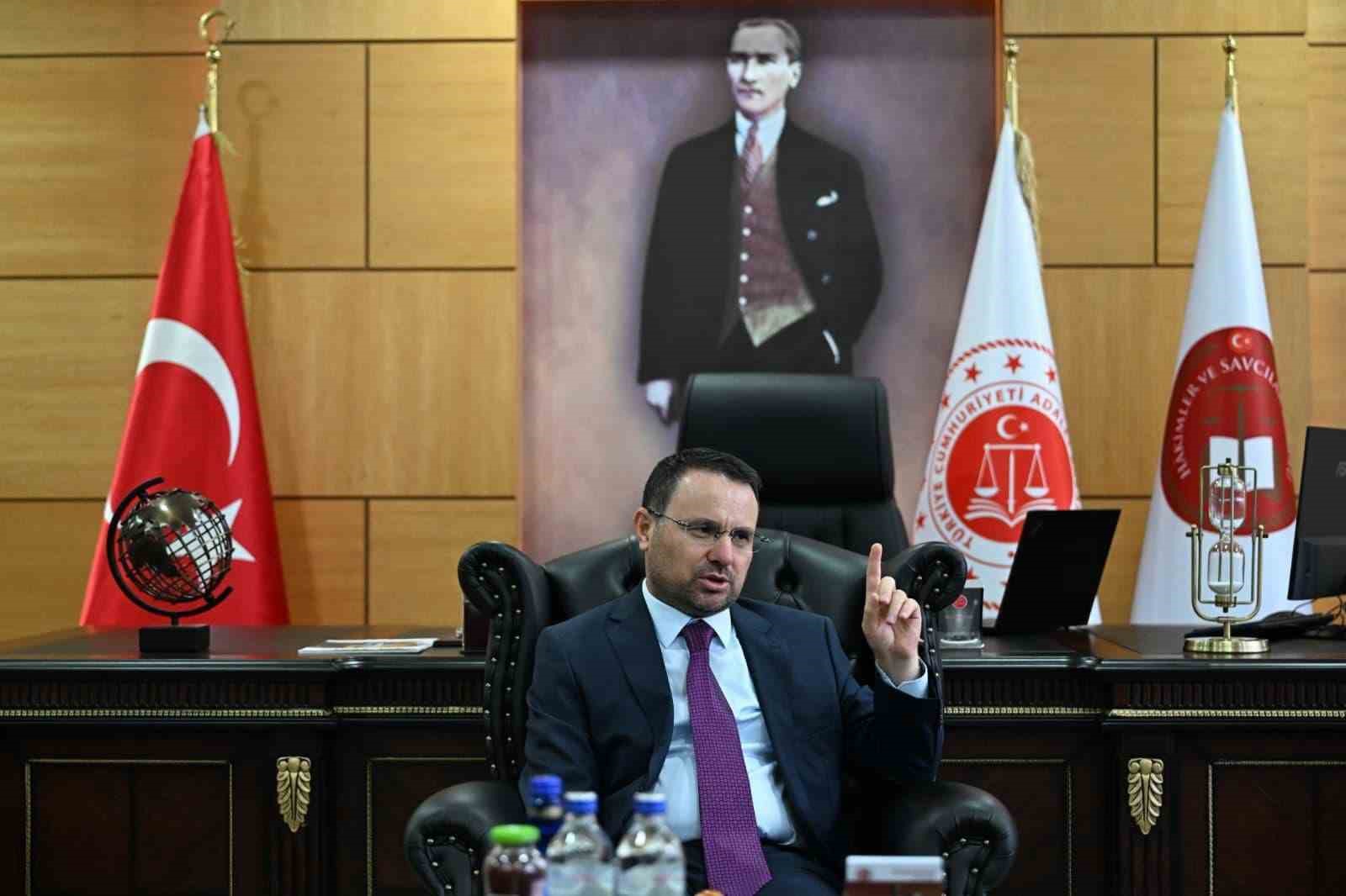Bakan Gürlek: "Şu an bizim için en önemli konu yargının hızlandırılması"