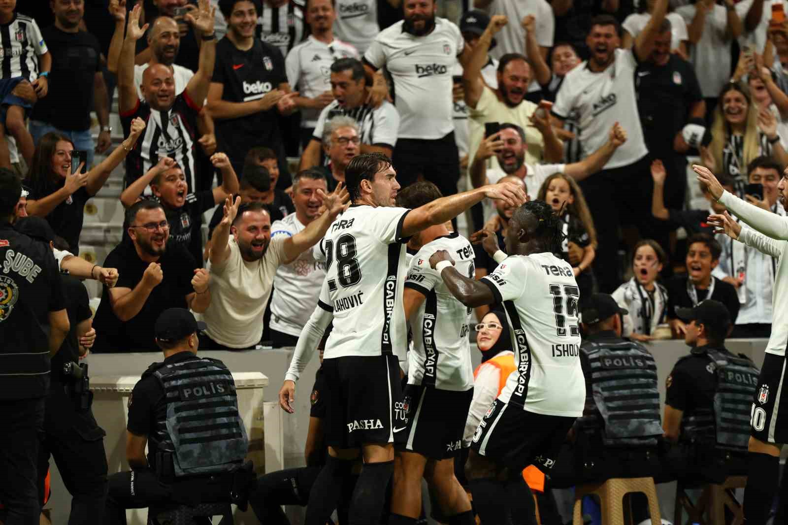 Trendyol Süper Lig: Beşiktaş: 1 - Çorum FK: 0