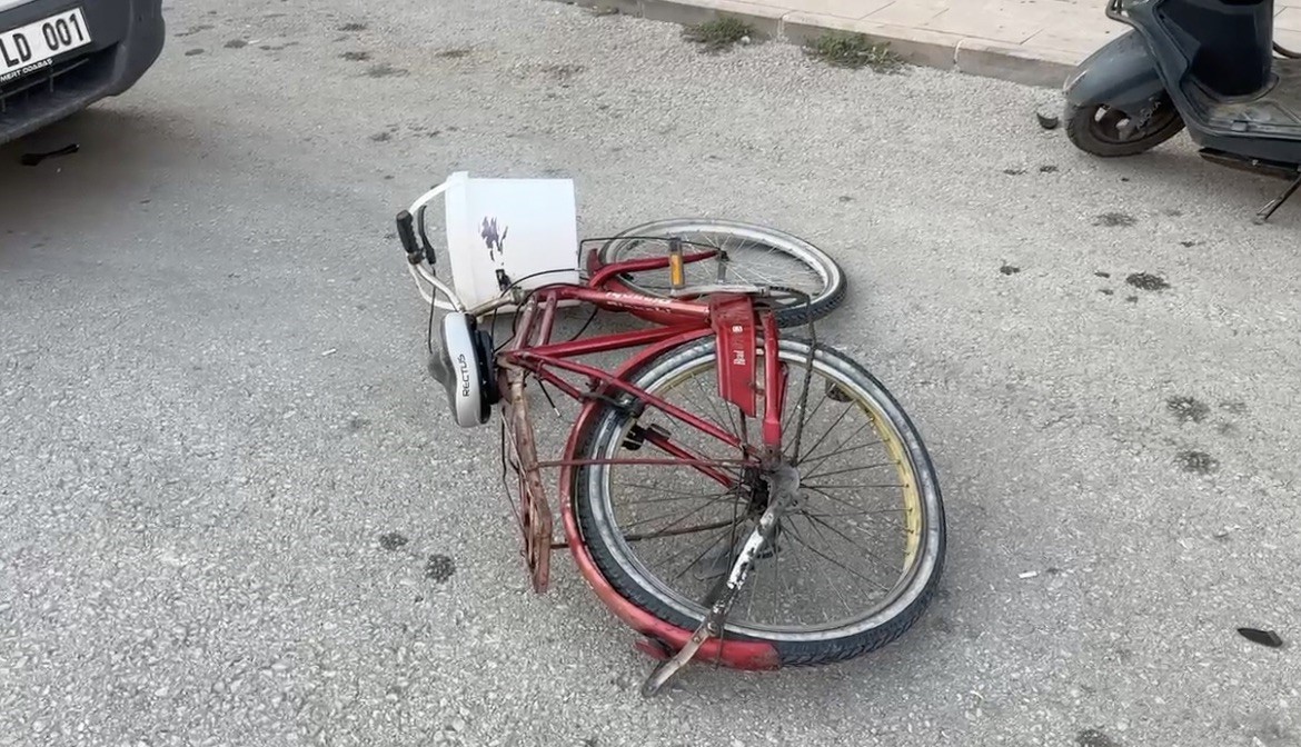 Çorum’da motosiklet ile bisiklet çarpıştı: 2 yaralı