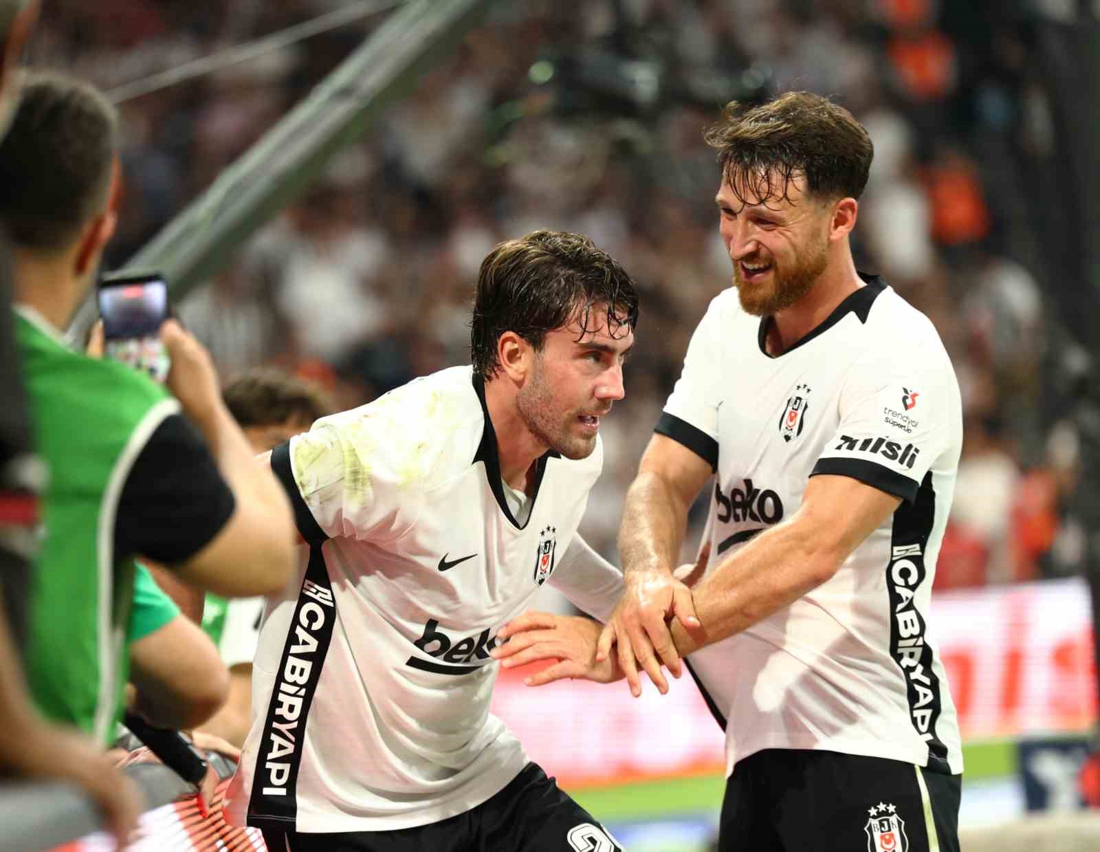 Trendyol Süper Lig: Beşiktaş: 6 - Çorum FK: 2 (Maç sonucu)