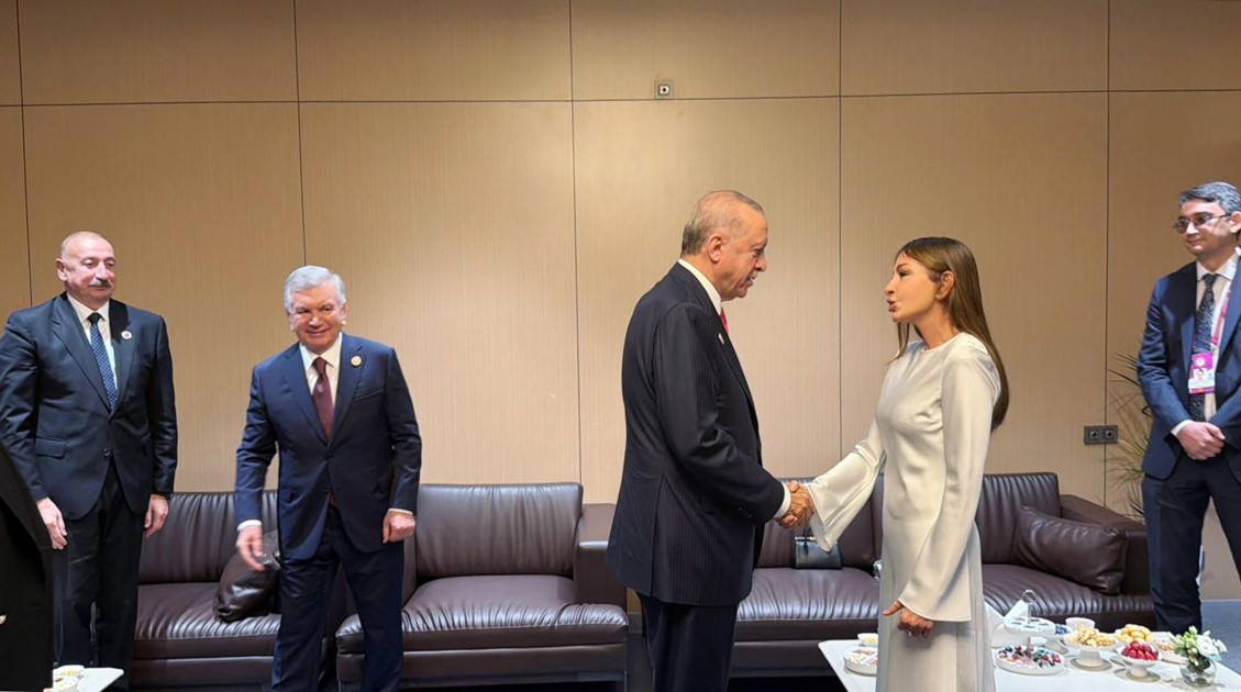Cumhurbaşkanı Erdoğan, Aliyev ve Mirziyoyev ile bir araya geldi