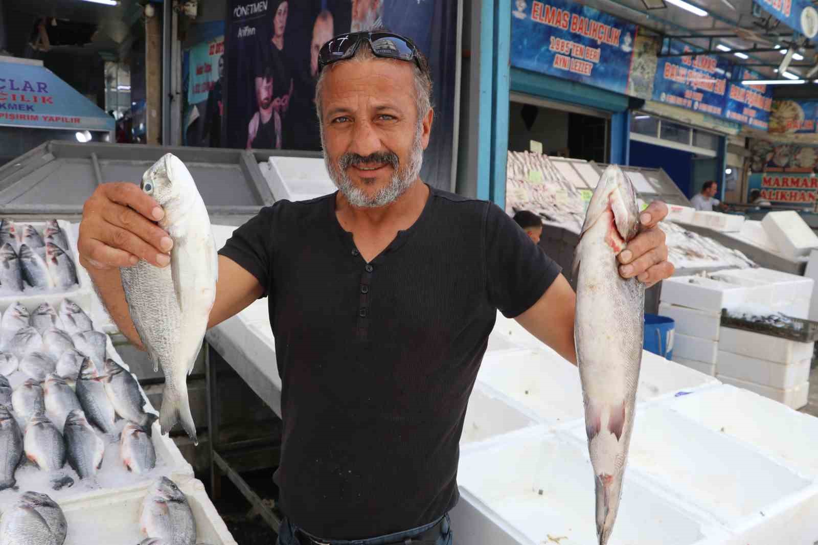 Adana’da sıcak havalar balık satışlarını düşürdü
