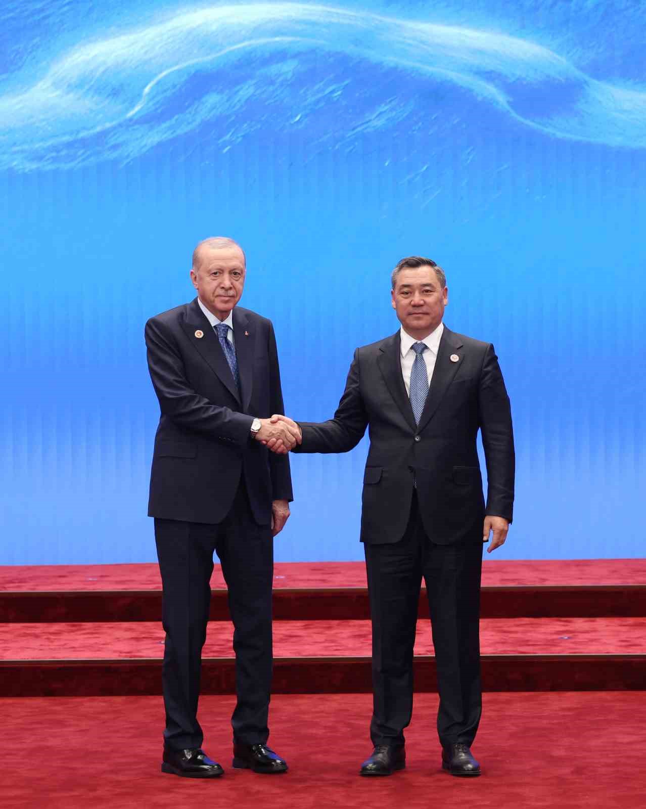 Cumhurbaşkanı Erdoğan, ŞİÖ+ formatlı zirveye katılmak üzere Irıs Ordo Kongre Merkezinde