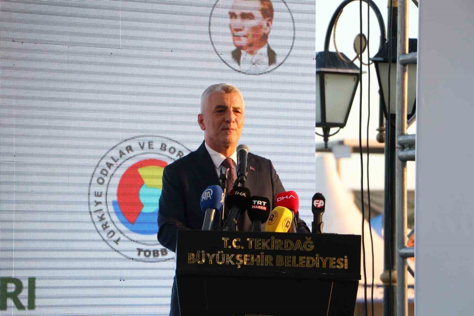 Bakan Bolat: "Türkiye büyük bir üretim ülkesi haline geldi"