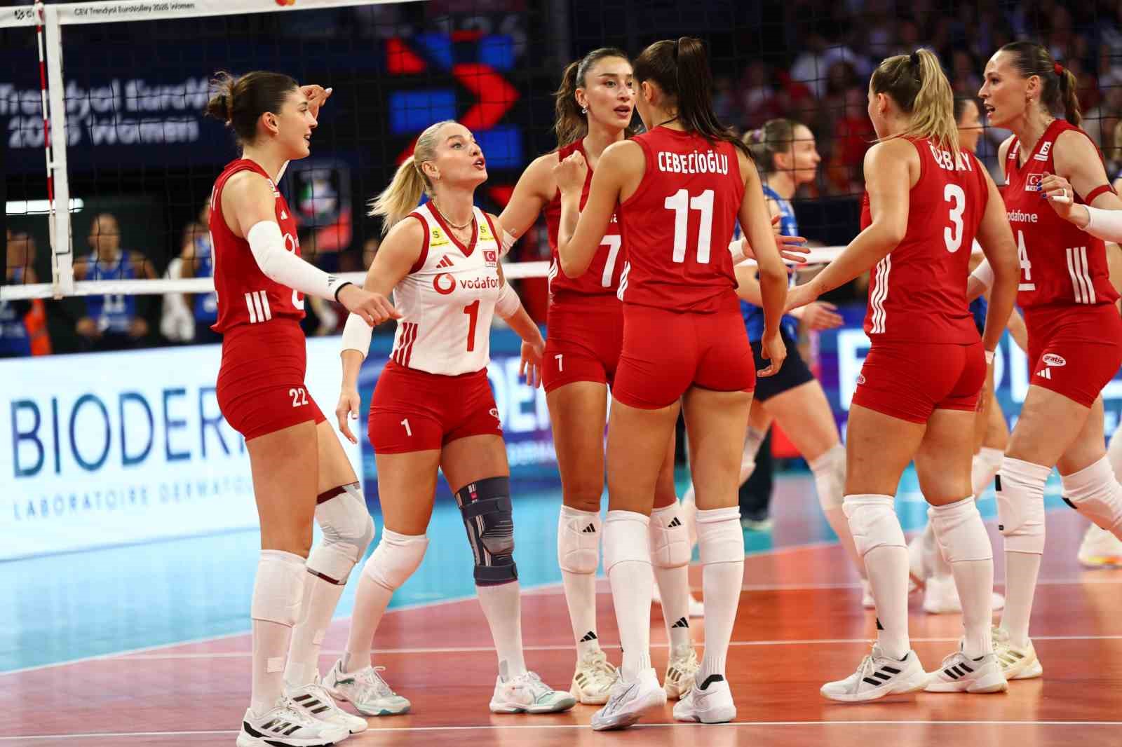 Milliler, CEV Avrupa Şampiyonası’nda çeyrek finale yükseldi