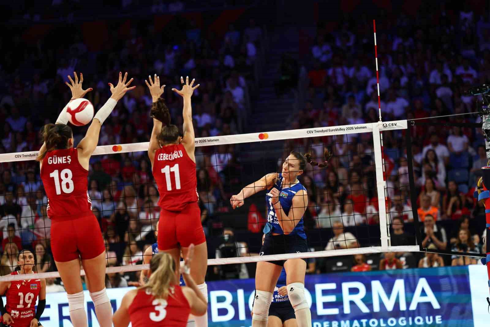 Milliler, CEV Avrupa Şampiyonası’nda çeyrek finale yükseldi