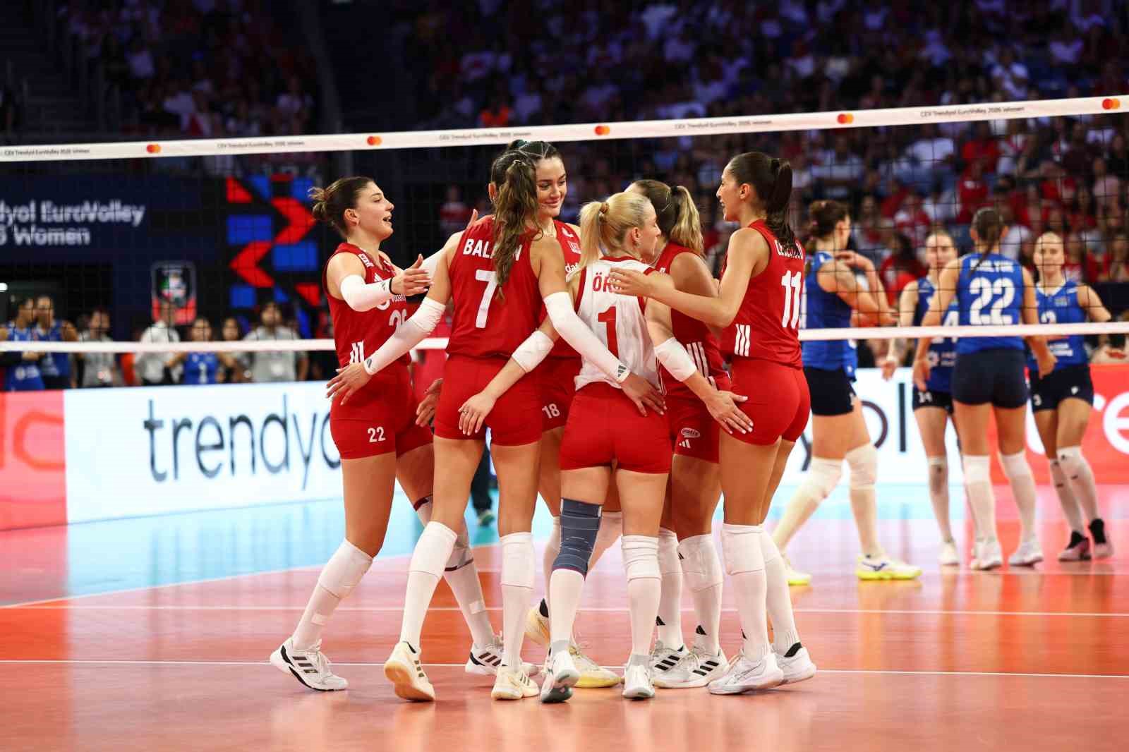Milliler, CEV Avrupa Şampiyonası’nda çeyrek finale yükseldi