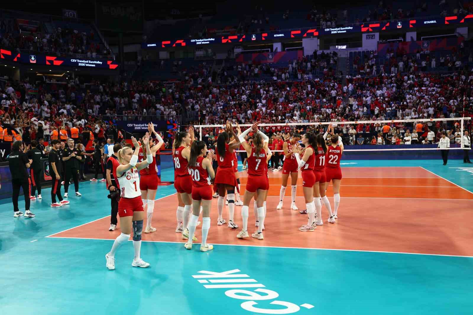 Milliler, CEV Avrupa Şampiyonası’nda çeyrek finale yükseldi