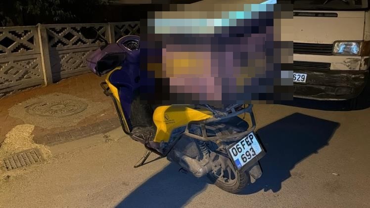 Bolu’da taksi ile motokurye çarpıştı: 1 yaralı