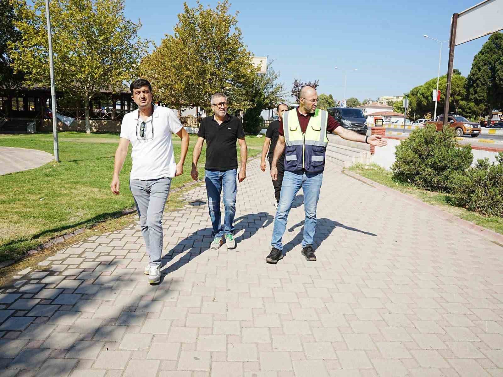 Başkan Zencirci, Germencik’te yol çalışmalarını inceledi