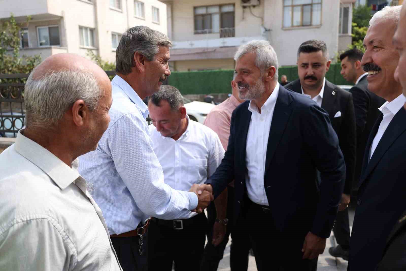 Başkan Öntürk; Payas, Dörtyol ve Erzin’de muhtarlarla bir araya geldi