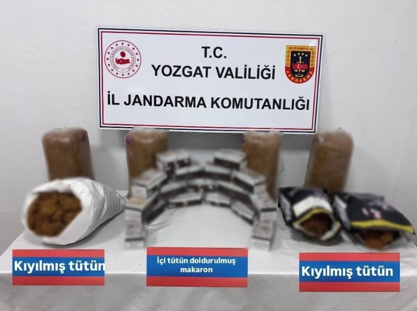 Yozgat’ta toplam 12 bin adet makaron ele geçirildi