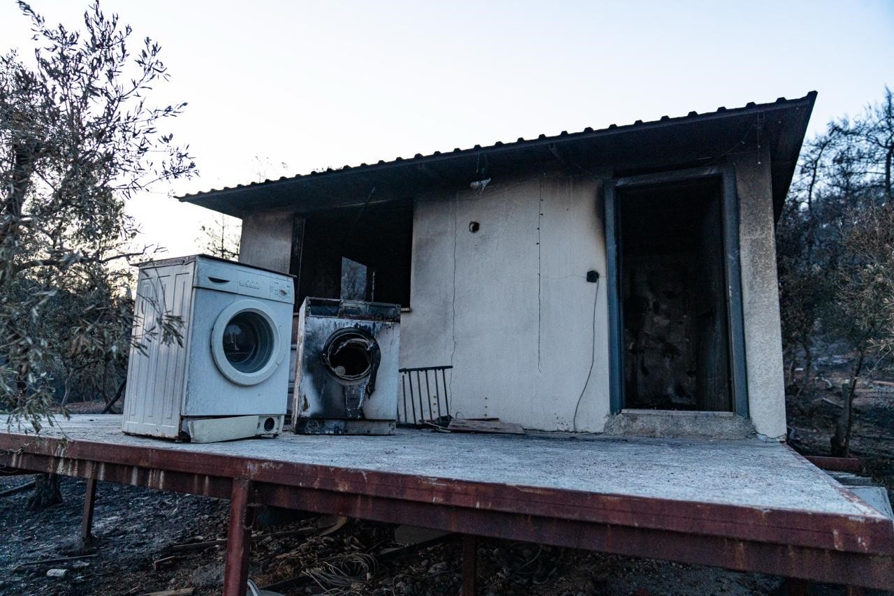 Yangın, geride izleri yıllarca silinmeyecek acı bir manzara bıraktı