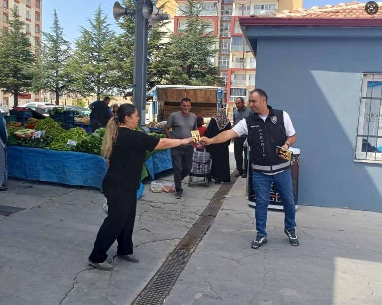 Niğde’de narkotikle mücadelede 674 kişiye bilgilendirme
