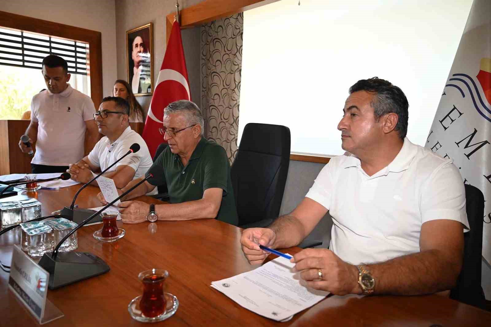 Kemer Belediyesi Eylül Ayı Meclis Toplantısı yapıldı