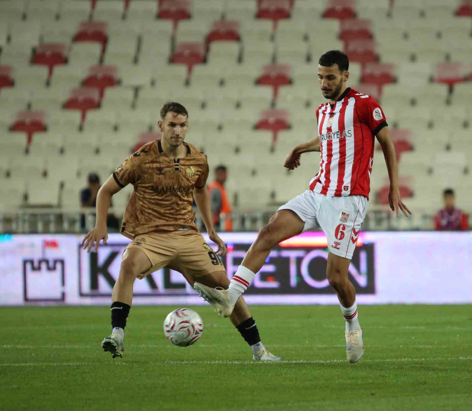 Trendyol 1. Lig: Sivasspor: 2 - Mardin 1969 Spor: 2