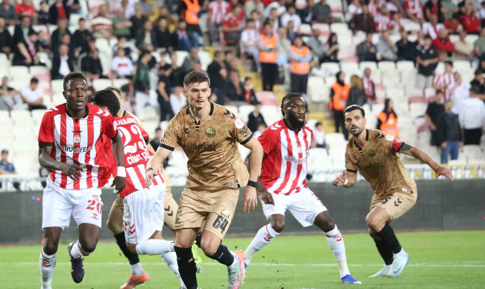 Trendyol 1. Lig: Sivasspor: 2 - Mardin 1969 Spor: 2