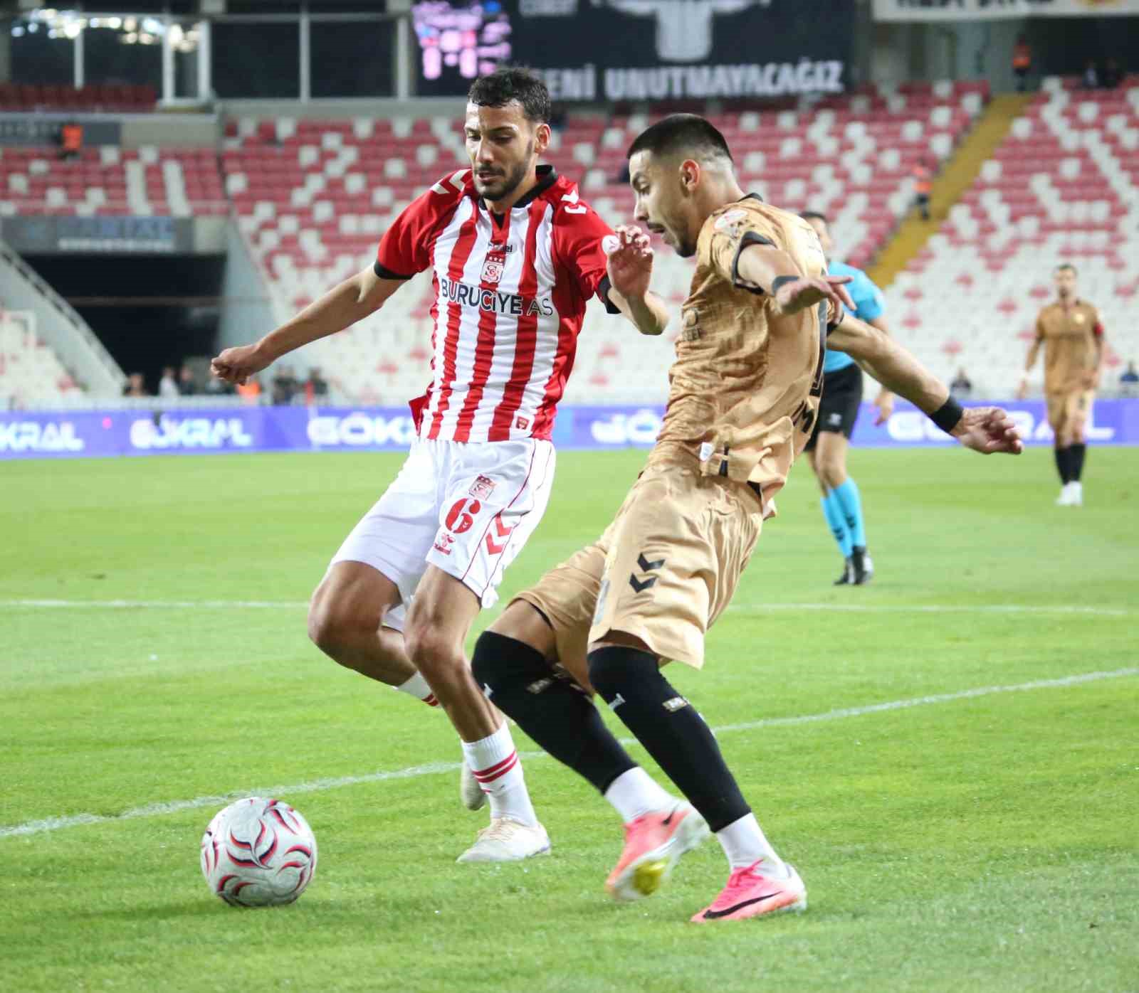 Trendyol 1. Lig: Sivasspor: 2 - Mardin 1969 Spor: 2