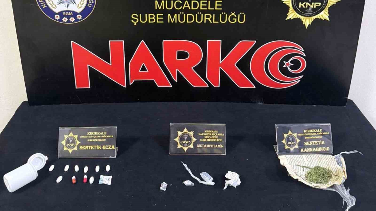 Kırıkkale’de emniyet ve jandarmadan operasyon: 4 tutuklama