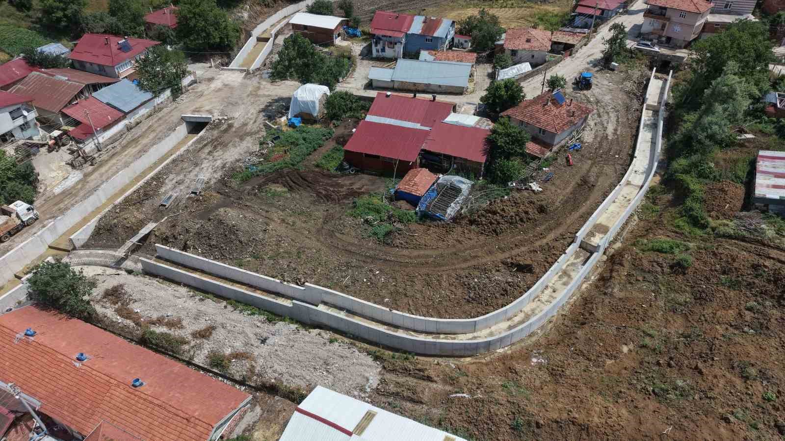 Ambar Deresi’nde ıslah çalışmaları