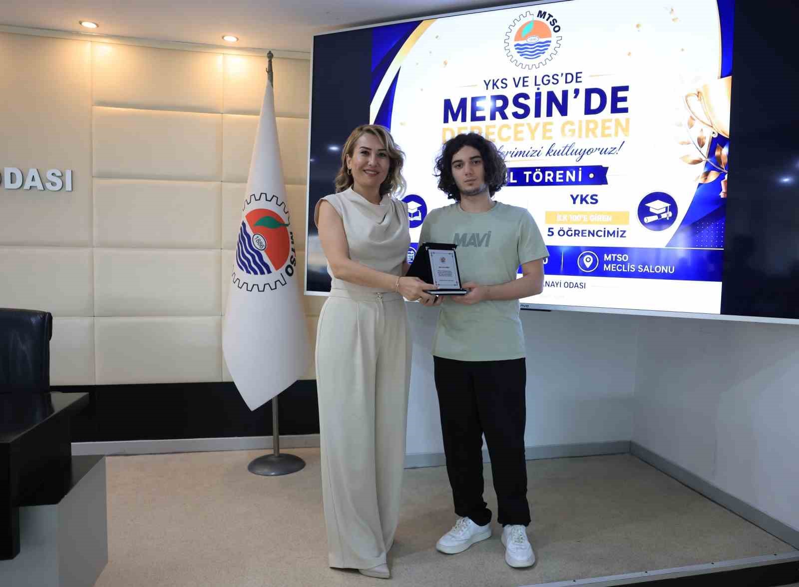 MTSO’dan başarılı öğrencilere ödül