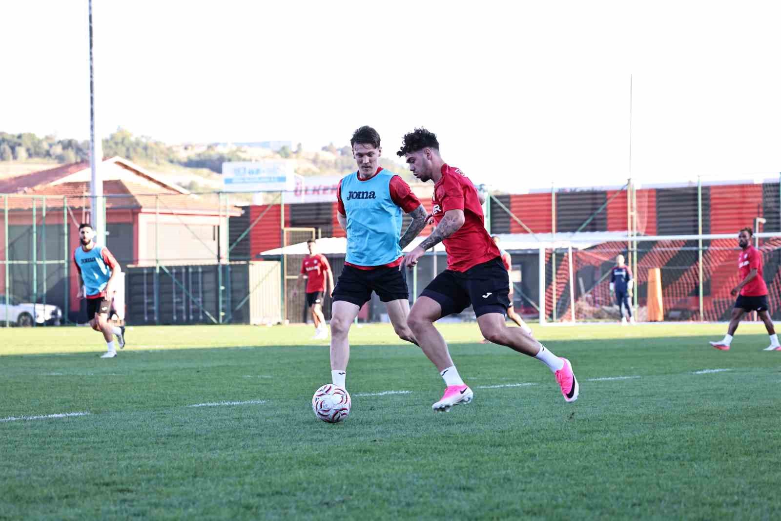 Çorum FK, Eyüpspor maçının hazırlıklarını sürdürdü