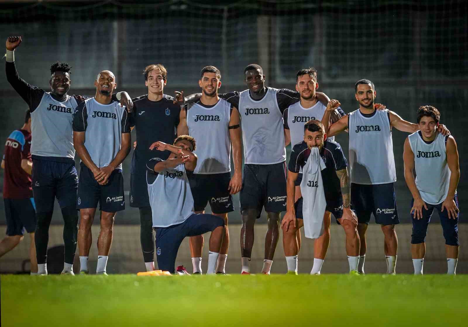 Franculino Dju, Trabzonspor’la ilk antrenmanına çıktı