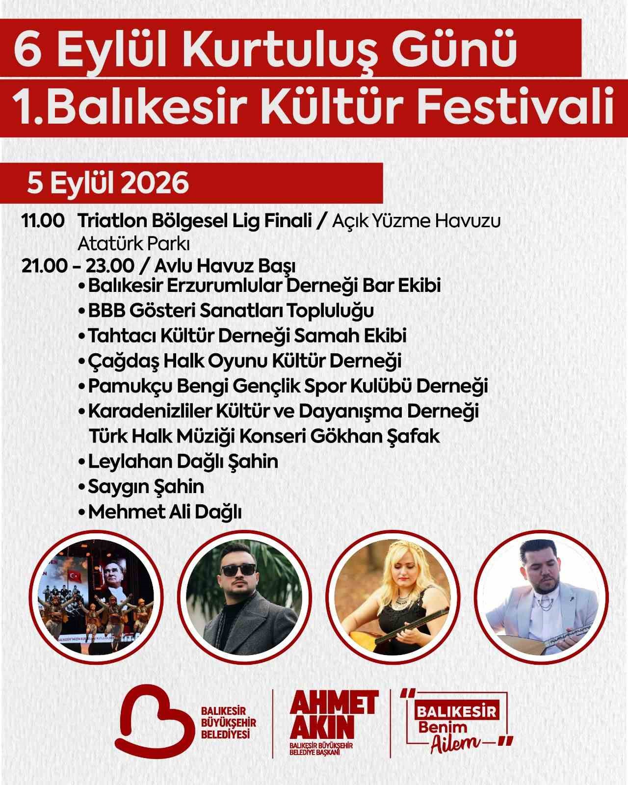 Balıkesir’in Kurtuluş coşkusu kültür festivali ile taçlanıyor
