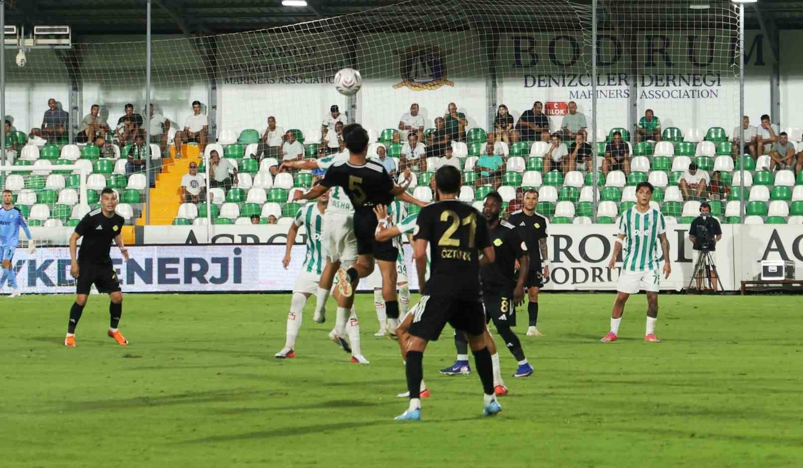 Trendyol 1. Lig: Bodrum FK: 0 - Esenler Erokspor: 0