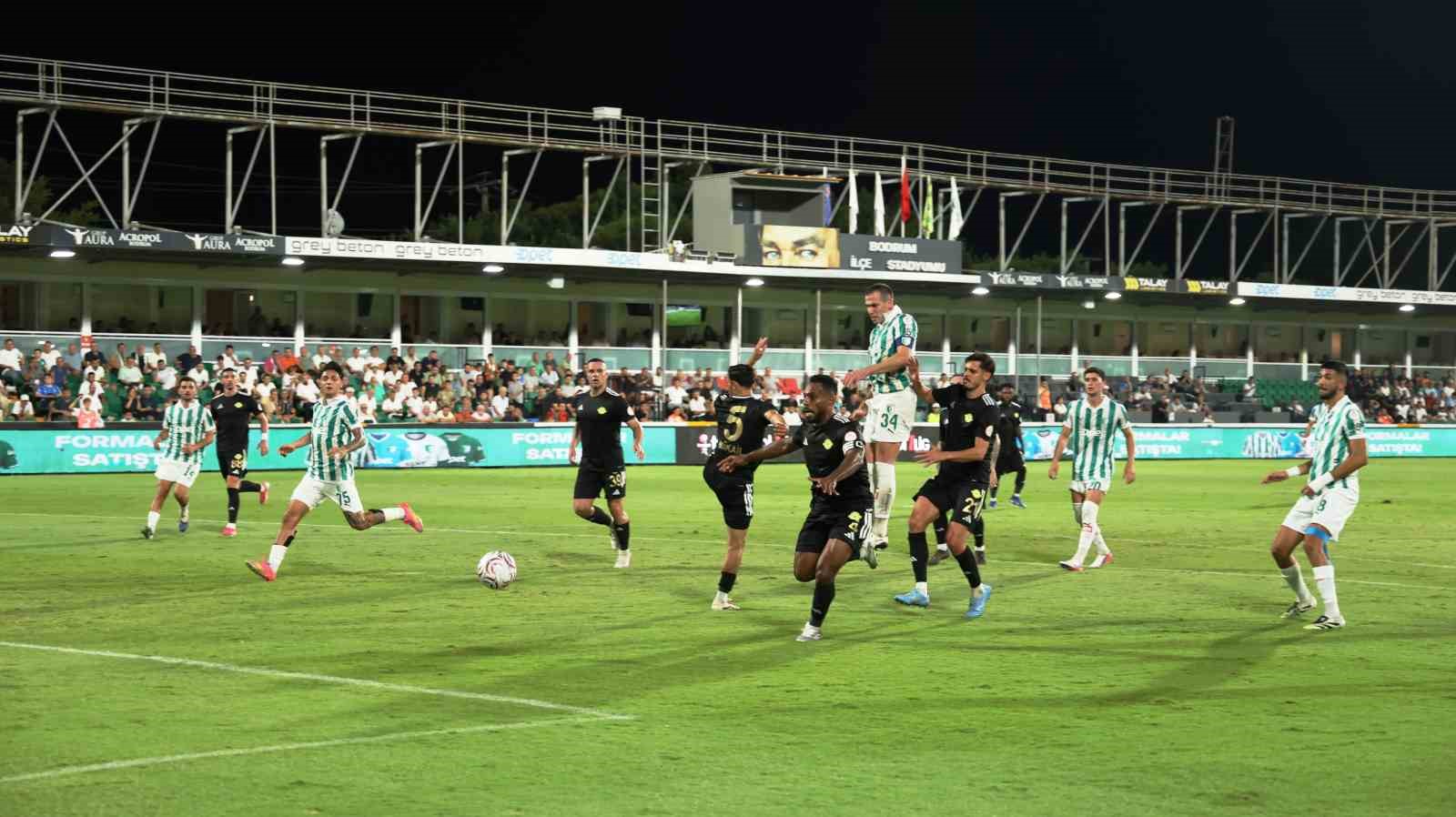 Trendyol 1. Lig: Bodrum FK: 0 - Esenler Erokspor: 0