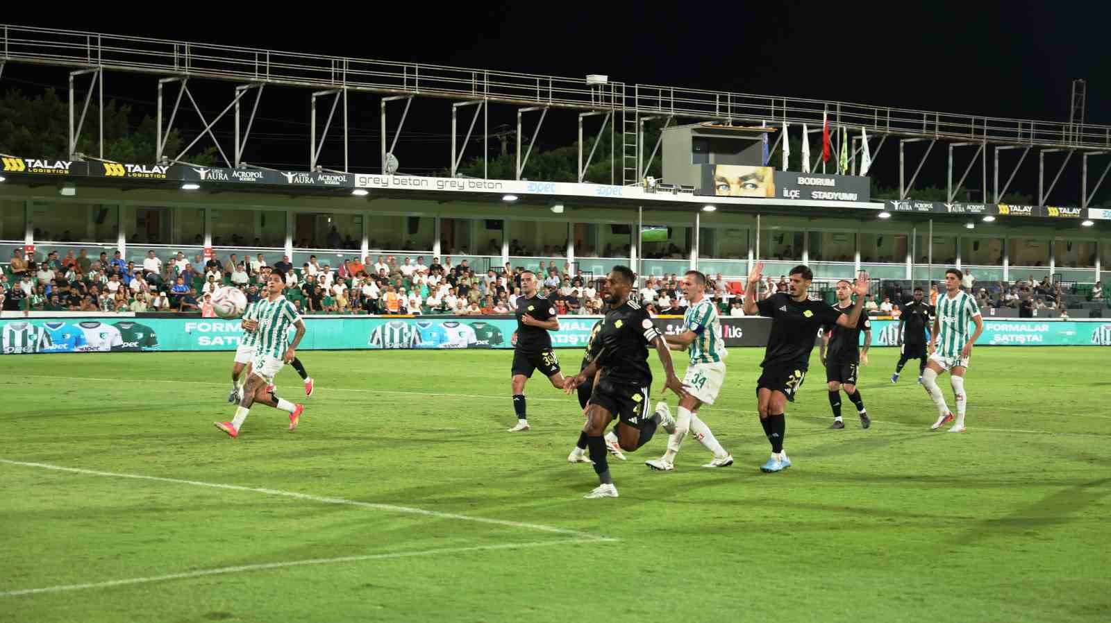 Trendyol 1. Lig: Bodrum FK: 0 - Esenler Erokspor: 0