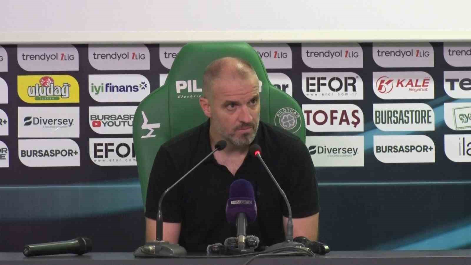 Bursaspor - İstanbulspor maçının ardından