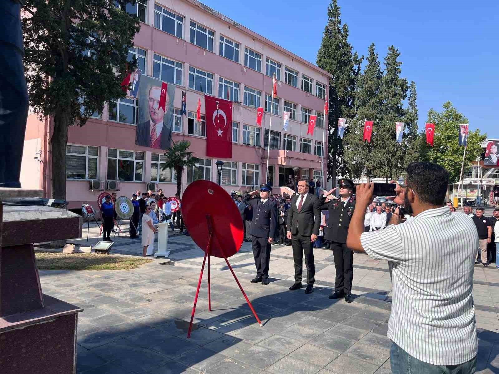 Sarıgöl’ün Yunan işgalinden kurtuluşunun 104. yılı kutlandı