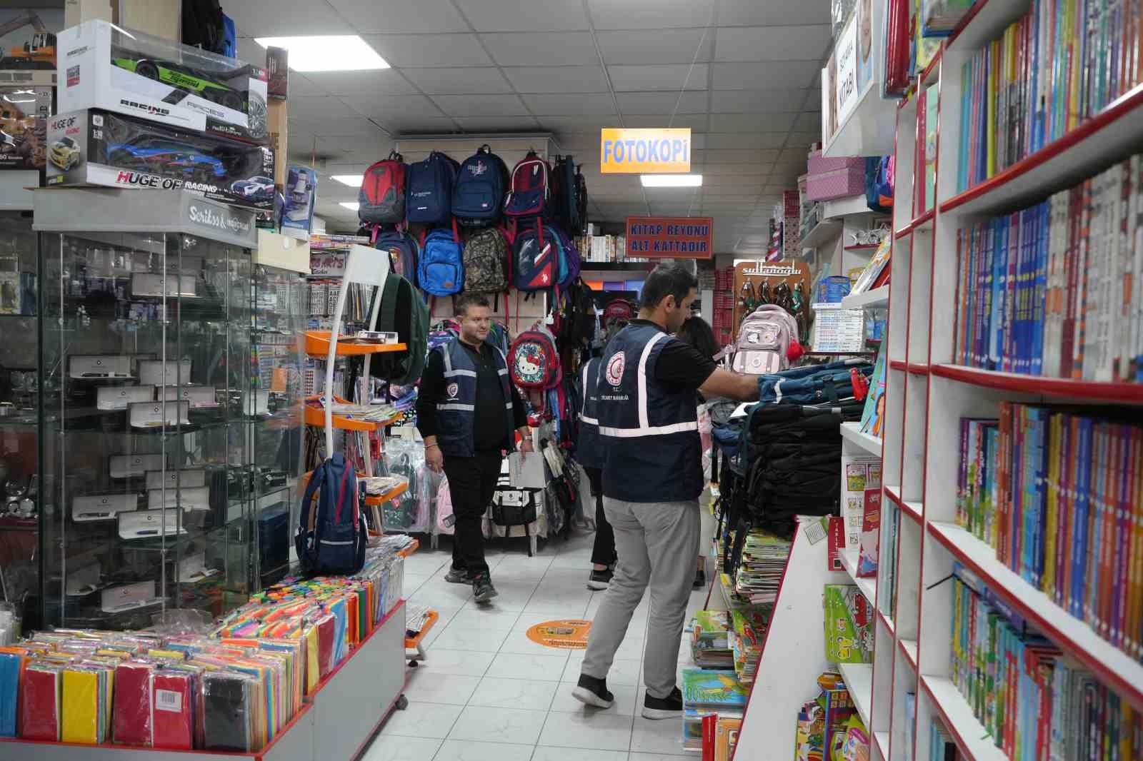 Okul öncesi kırtasiyelere denetim