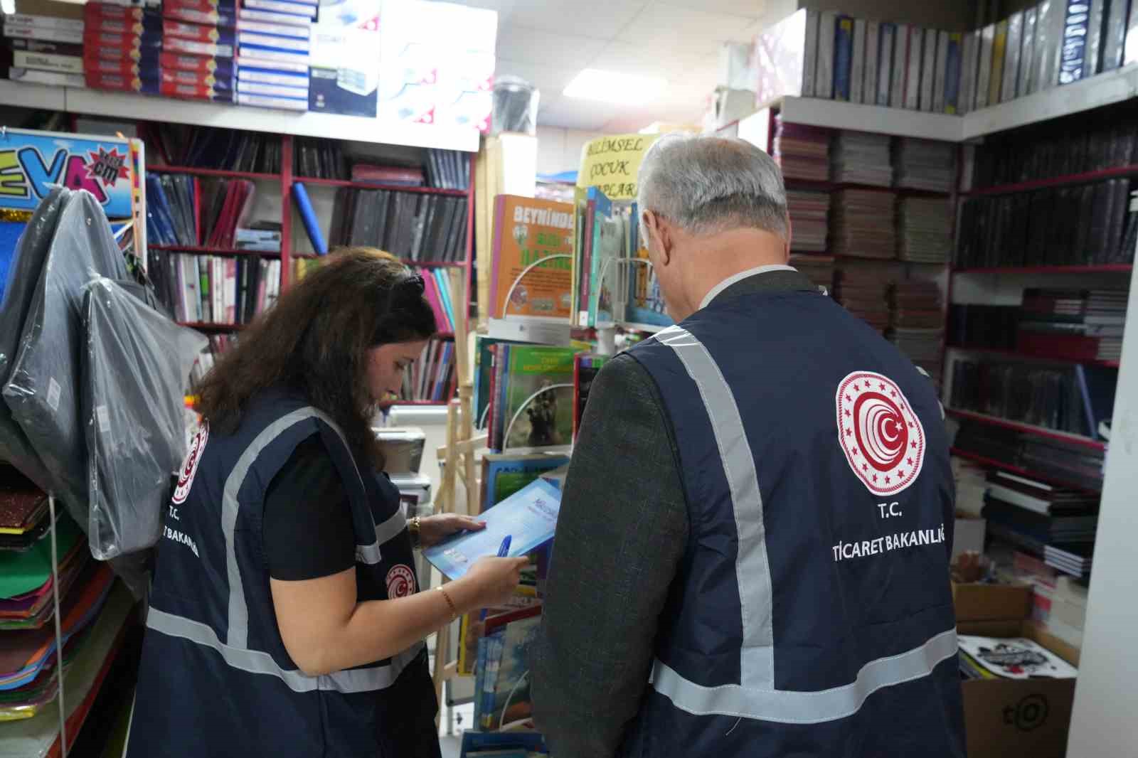 Okul öncesi kırtasiyelere denetim