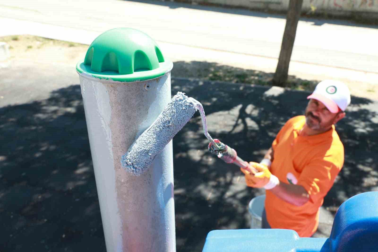 Osmangazi Belediyesi’nden parkları güzelleştiren dokunuş