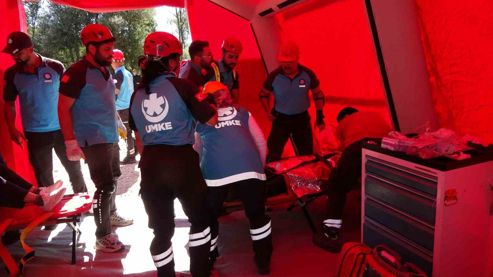 UMKE tatbikatında yaşananlar gerçeği aratmadı