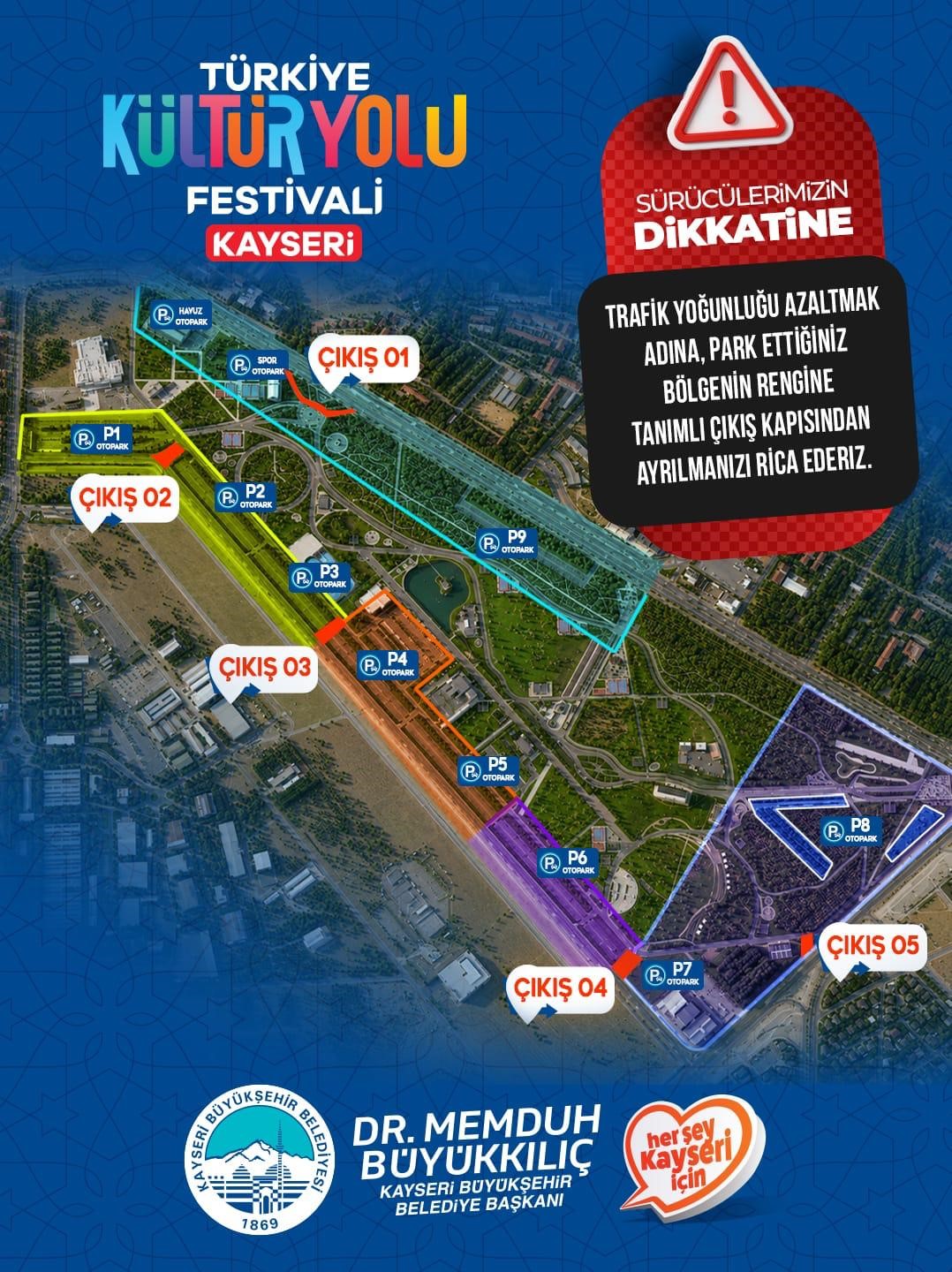 Kültür Yolu Festivali’ne özel ulaşım hizmeti