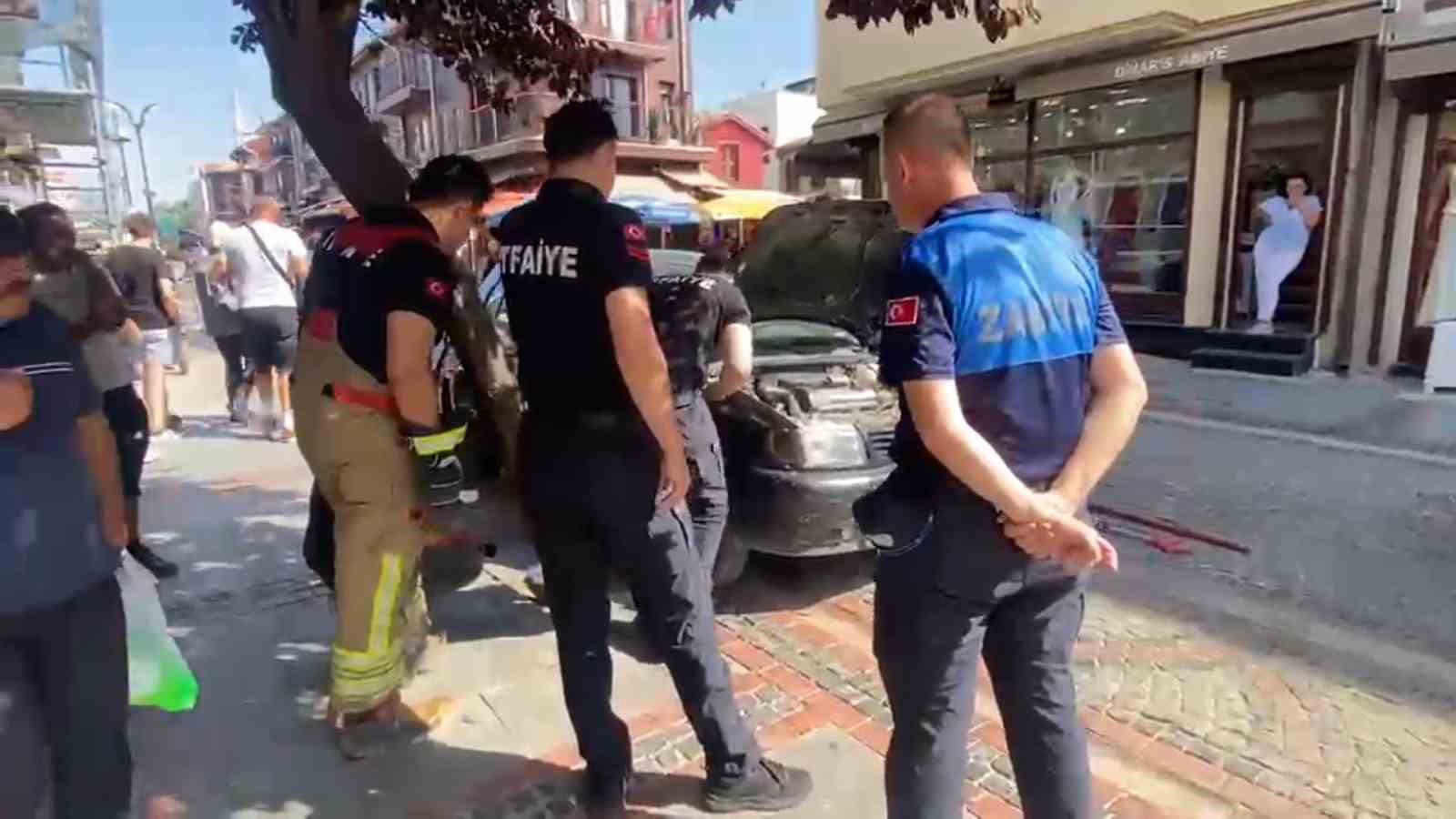 Kaputtan miyav sesi geldi, itfaiye ekipleri harekete geçti