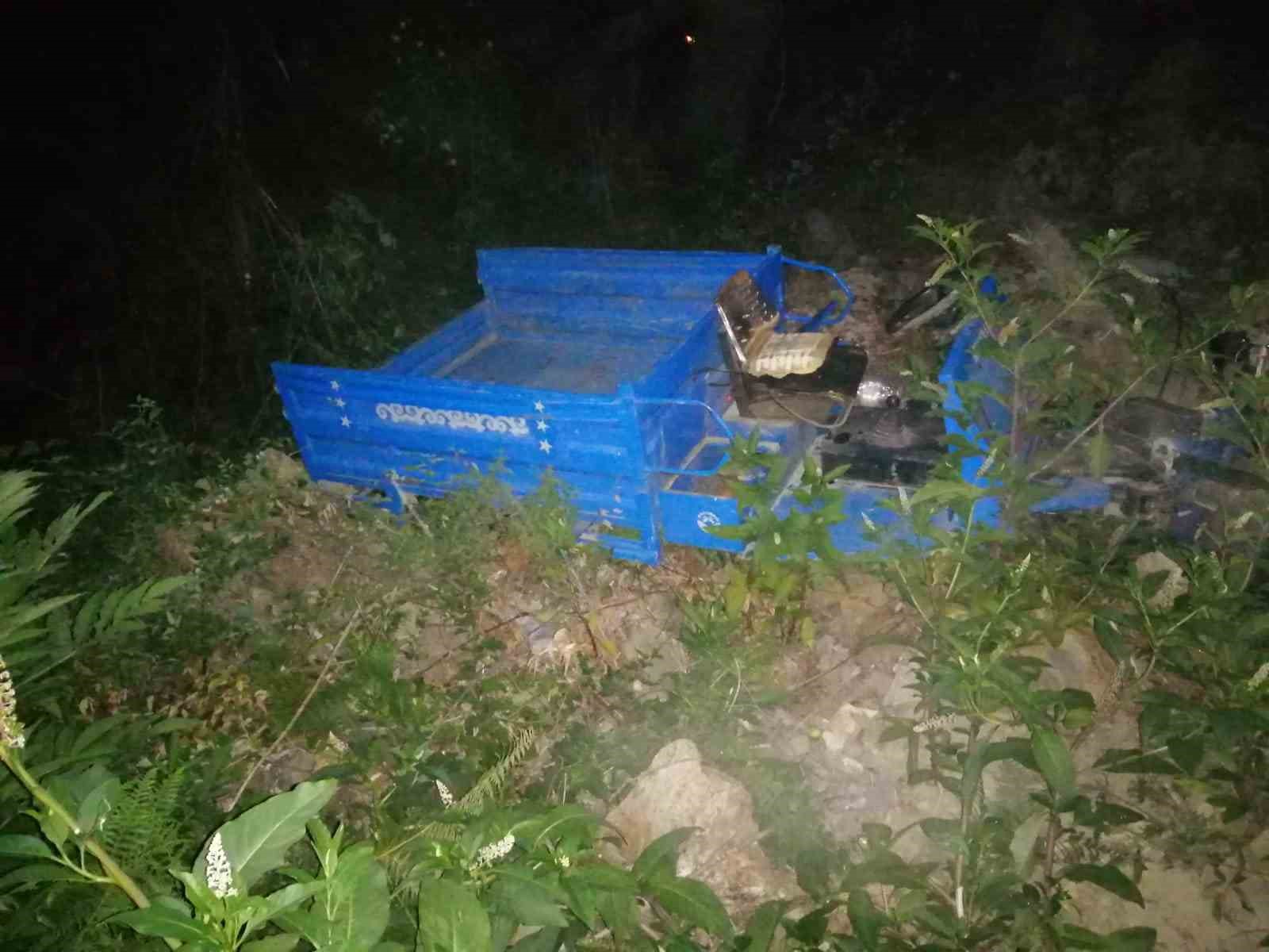 Bartın’da patpat devrildi: 8 yaralı